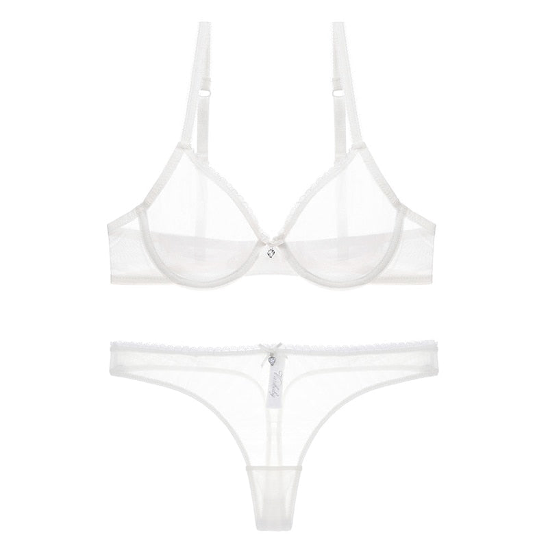 Drune | Transparentes Lingerie-Set