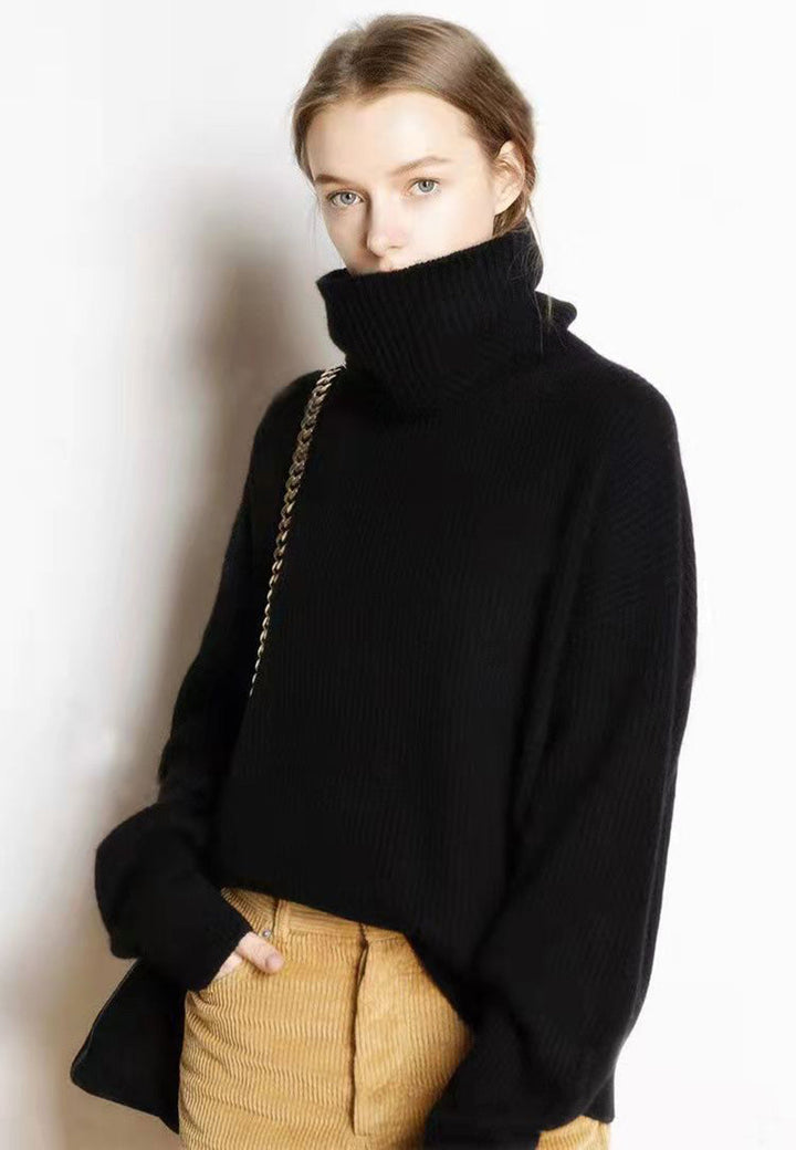 Drune - Lockere Und Lässige Rollkragenpullover