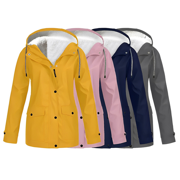 Drune | Fleecegefütterte Damen Regenjacke