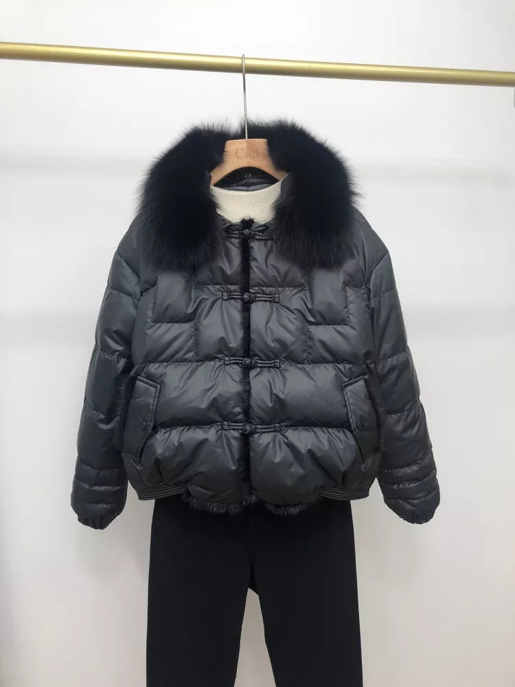 Drune | Hyggeligt Warm Locker Pufferjacke