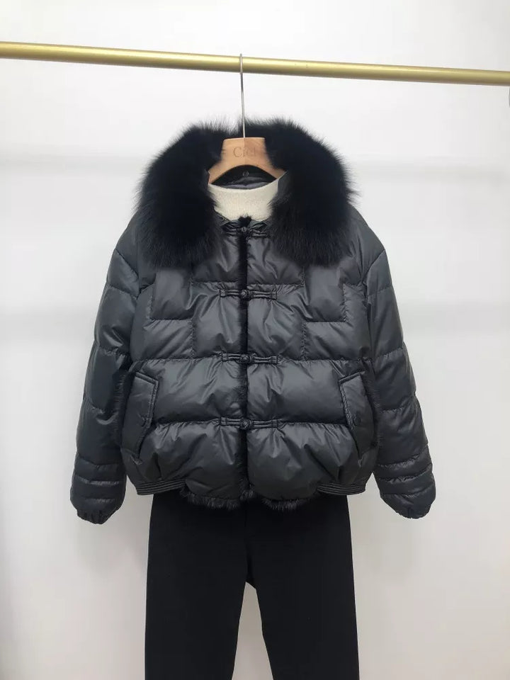 Drune | Hyggeligt Warm Locker Pufferjacke