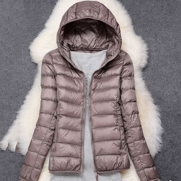 Drune | Gesteppte Damen Übergangsjacke mit Kapuze