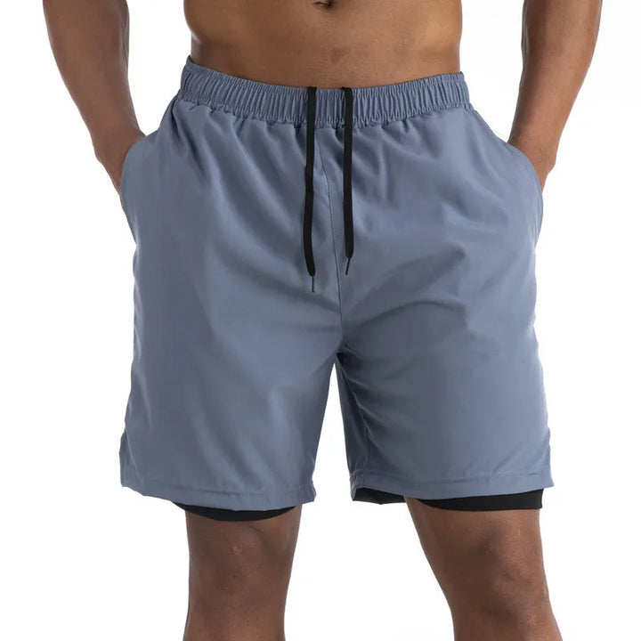 Drune | 2 in 1 Laufshorts Mit Sicherer Tasche Leicht & Atmungsaktiv
