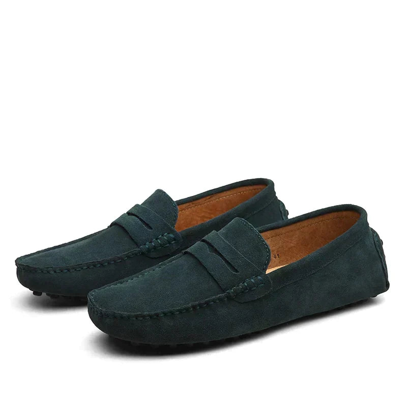 Drune | Italienischer Stil Wildleder Slipper