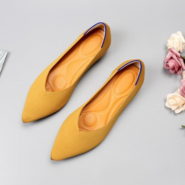 Beige BallerinaKomfortschuhe Drune