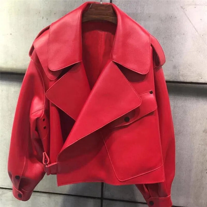 Drune | Retro Stilvolle Lederjacke