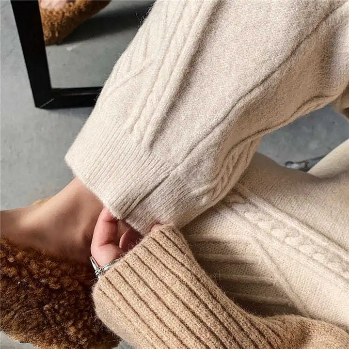 Atasha™ - SWEATPANTS AUS KASCHMIRSTRICK