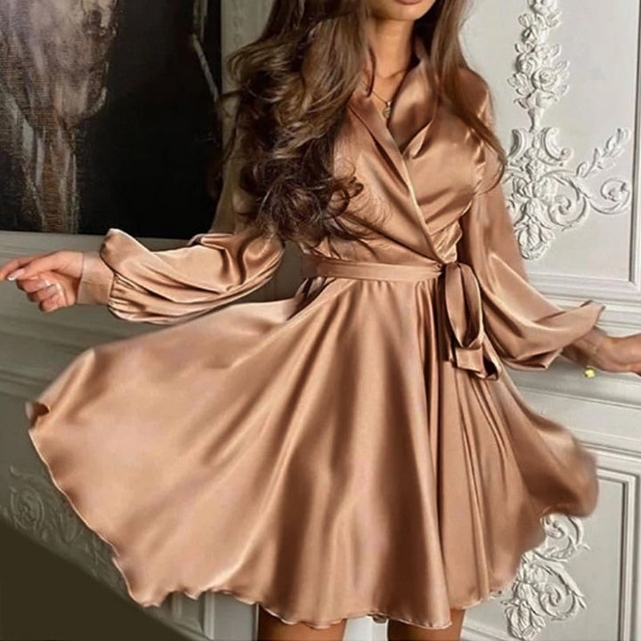 Drune | Sascha Chic Satin Kleid