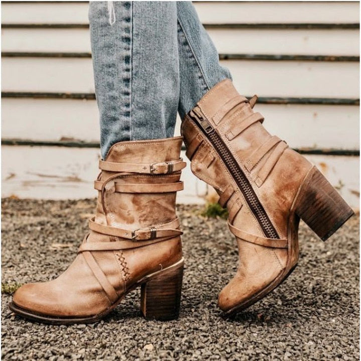 Drune - Damen Lederstiefel
