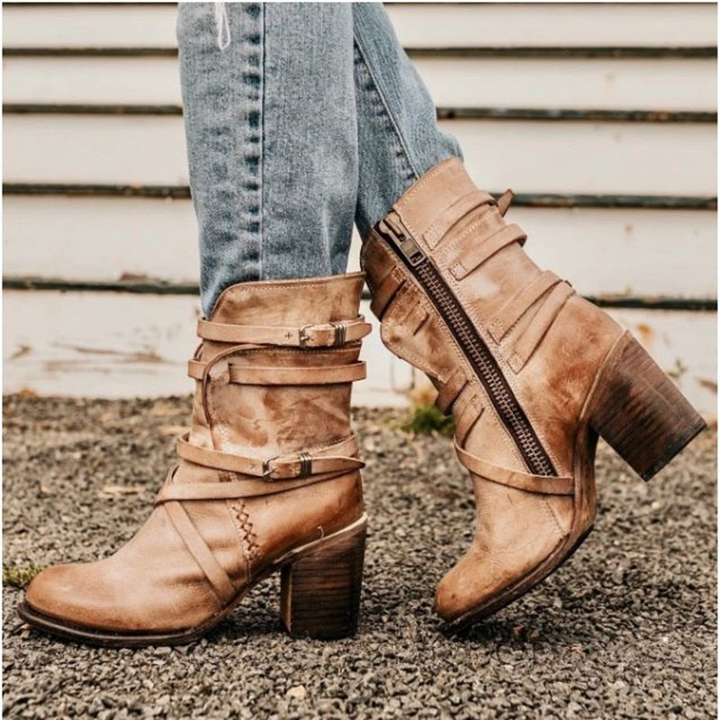 Drune | Hochwertige Elegante Lederstiefel