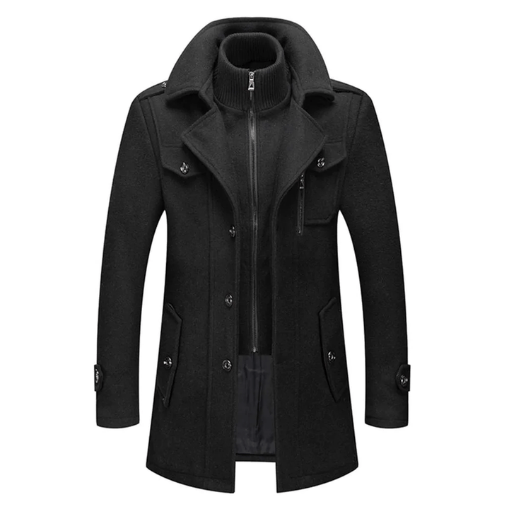 Drune | Eleganter und warmer Tweed-Wintermantel für Männer