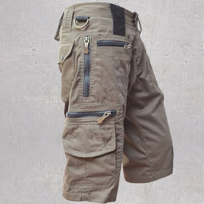 Drune | Bequeme Cargo Kurze Hose