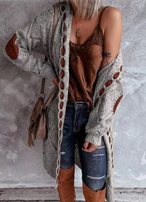 Drune | Langer Hoodie für Damen