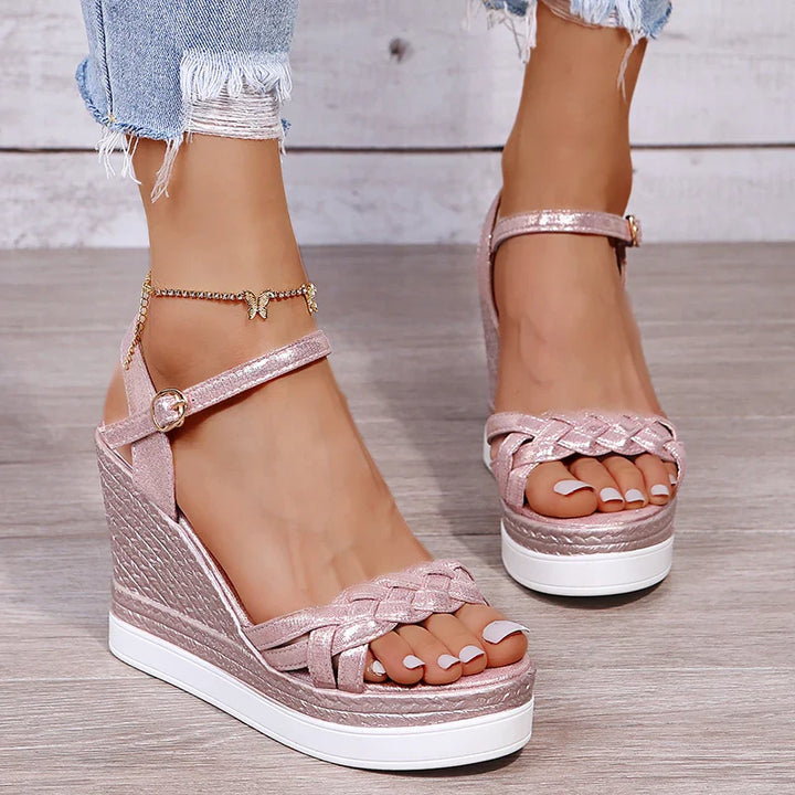 Drune | Better Off That Way Wedges Sandalen