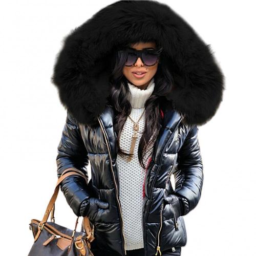 Drune | Winterjacke Daunenjacke mit warmer Kapuze