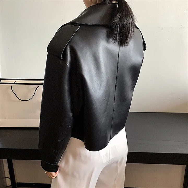 Drune | Retro Stilvolle Lederjacke