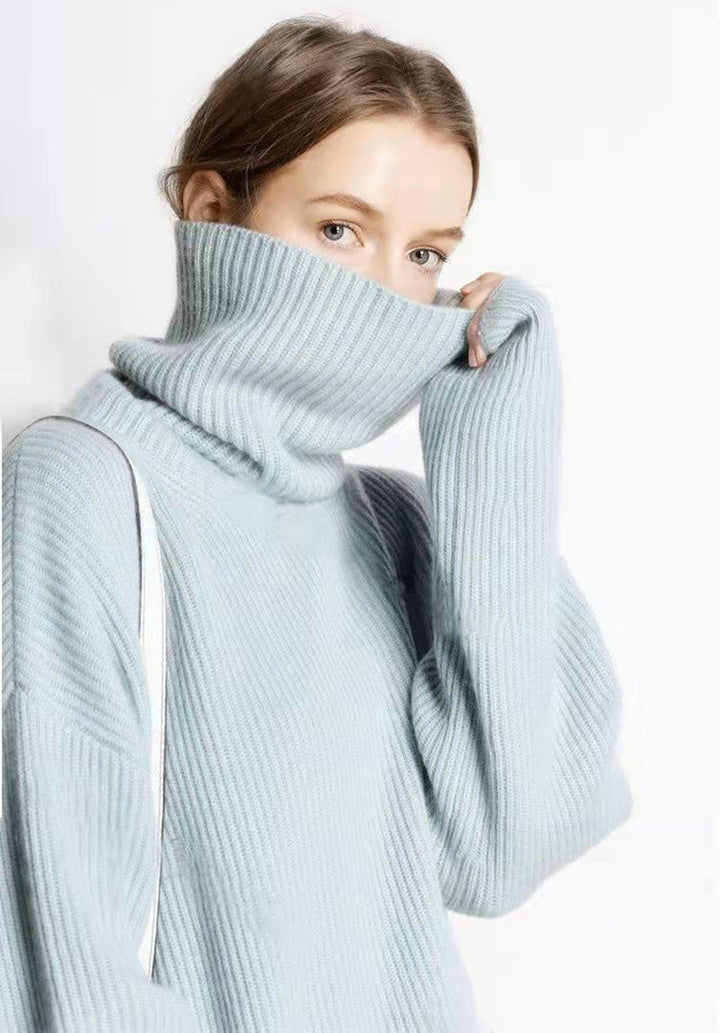 Drune - Lockere Und Lässige Rollkragenpullover