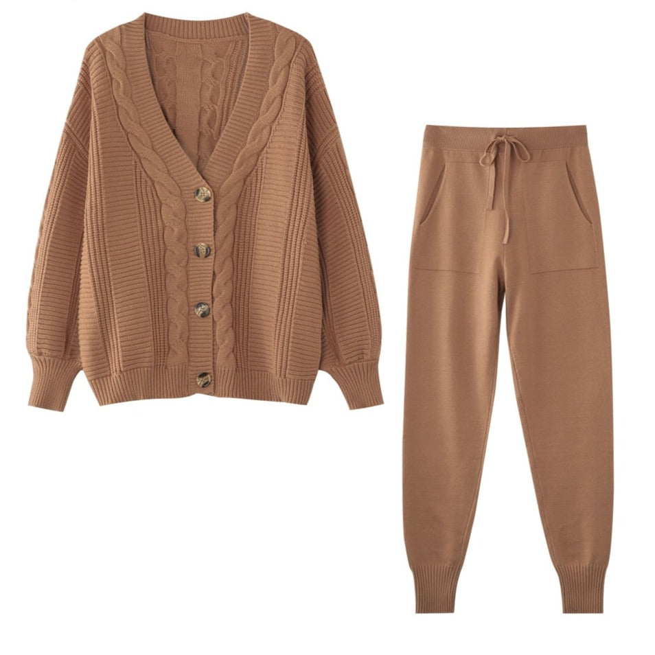 Drune | Bequeme 2-teilige Set Für Damen Weste Und Hose