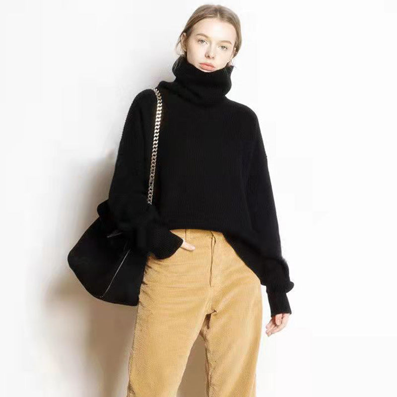 Drune - Lockere Und Lässige Rollkragenpullover