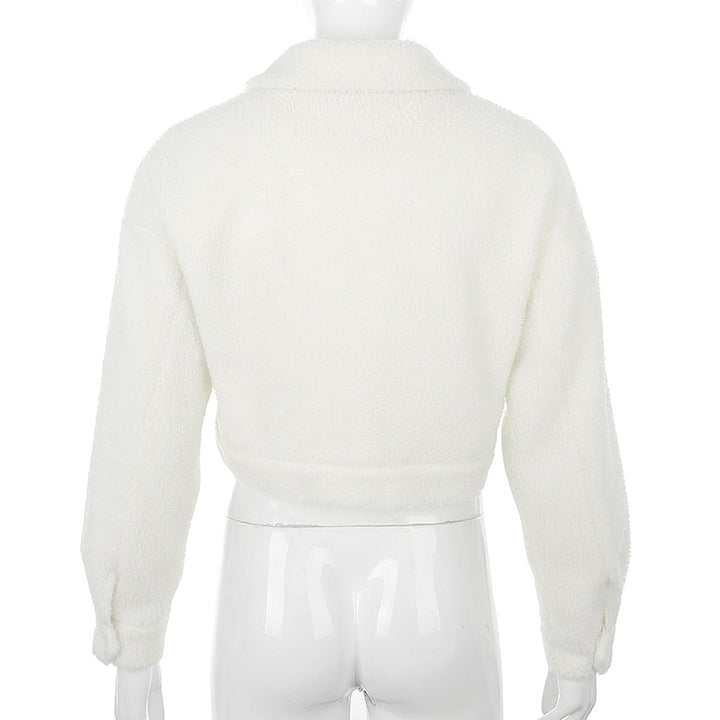 Drune | Kurze Jacke aus synthetischer Schafwolle