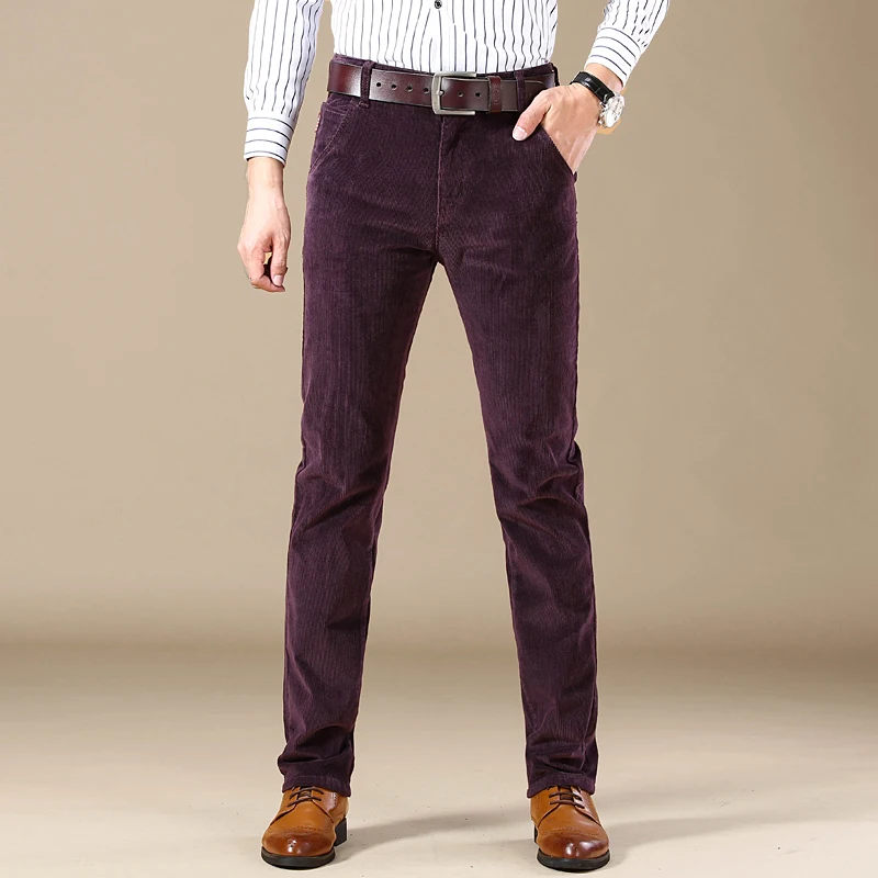 Drune | Kordhose mit geradem Schnitt für Herren