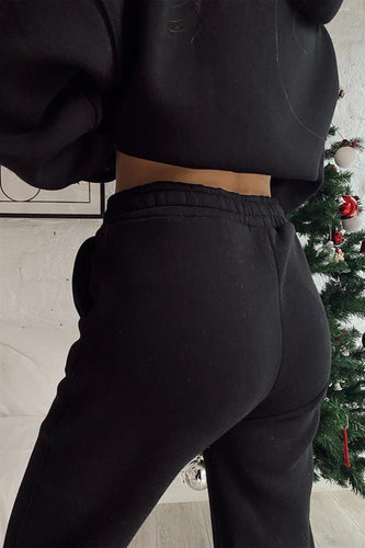 Drune Kuschelige Damen-Set mit Hoodie und Sweatpants | Bequeme Pullover-Sweatshirts