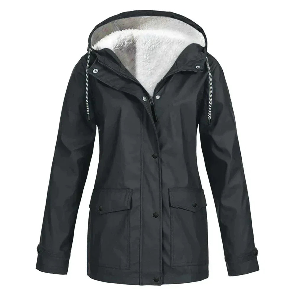 Drune | Regenjacke für Damen - Warme