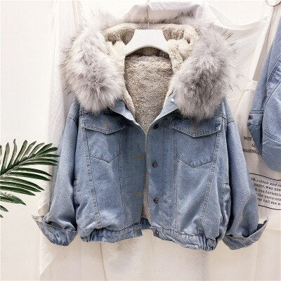 Drune | Denim Winterjacke Für Damen