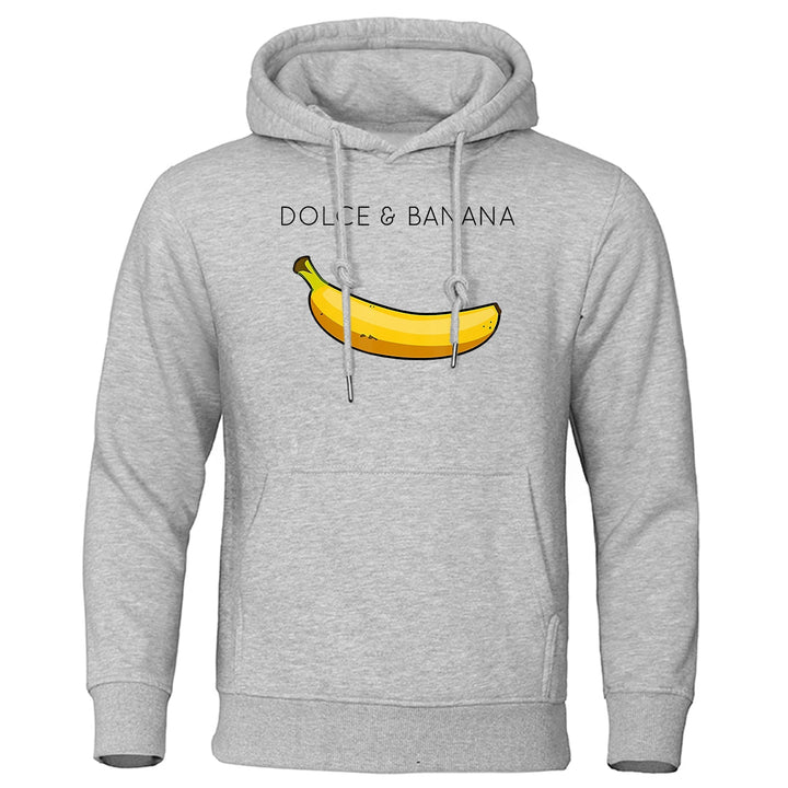 Drune | Hoodie mit Lustigem Druck Baumwollmix Weich und Bequem