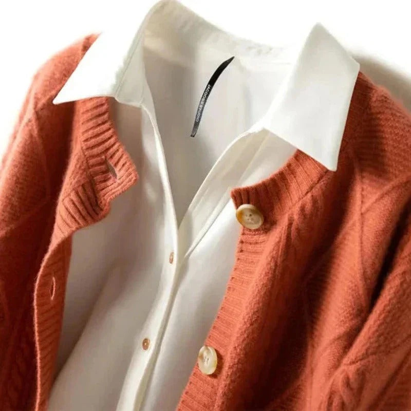 Drune | Luxus Strickjacke