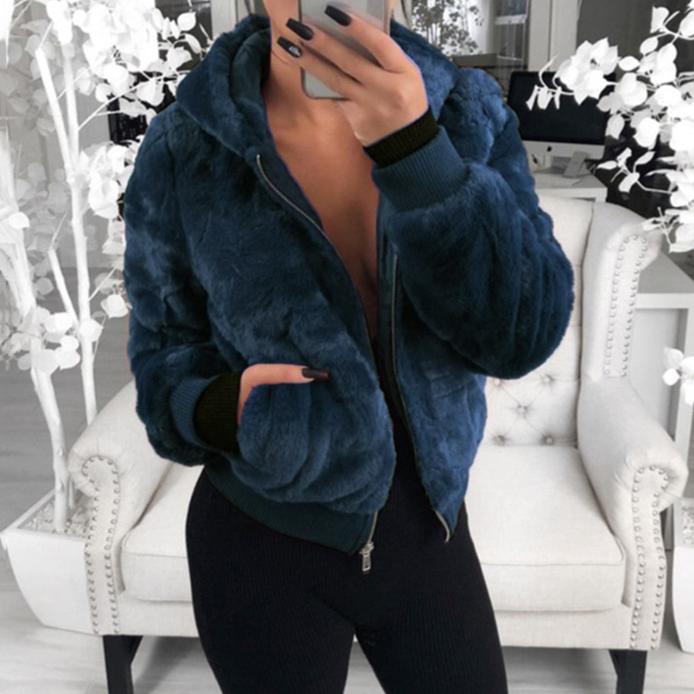 Drune | Weiche Strickjacke mit Kapuze
