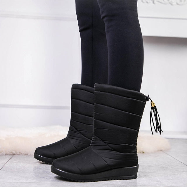 Drune | warme leichte winterstiefel für damen