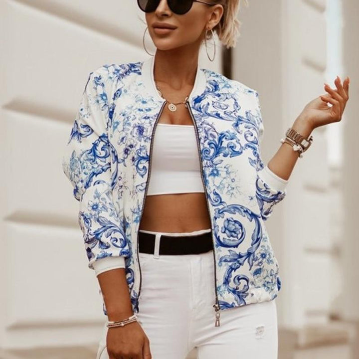Drune | Leichte Blumenjacke