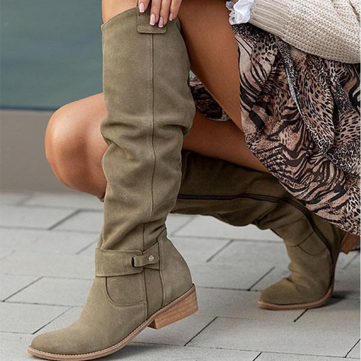 Drune | Warme Wildlederstiefel - Kuschelig & Stylisch
