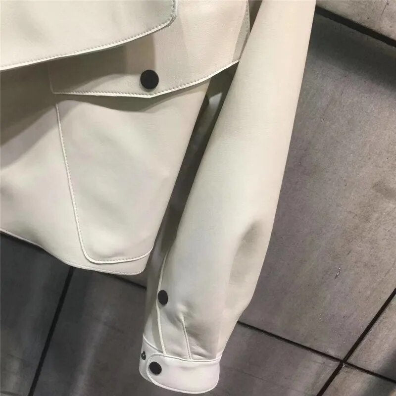 Drune | Retro Stilvolle Lederjacke