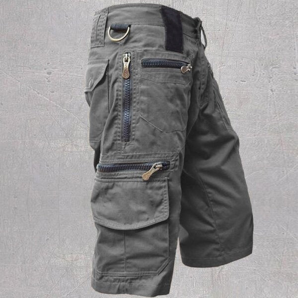 Drune | Bequeme Cargo Kurze Hose