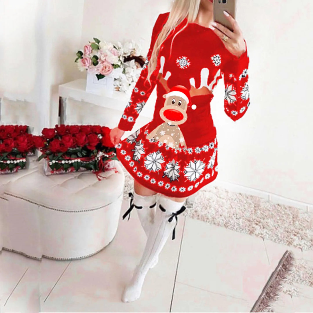 Drune -  Hässlicher Weihnachtspulli - Casual jumper med rensdyrprint