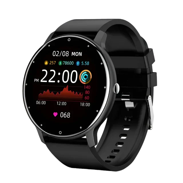 Drune | Unisex Wasserdichte Smartwatch Mit Fitness Tracker Und Herzfrequenzmesser