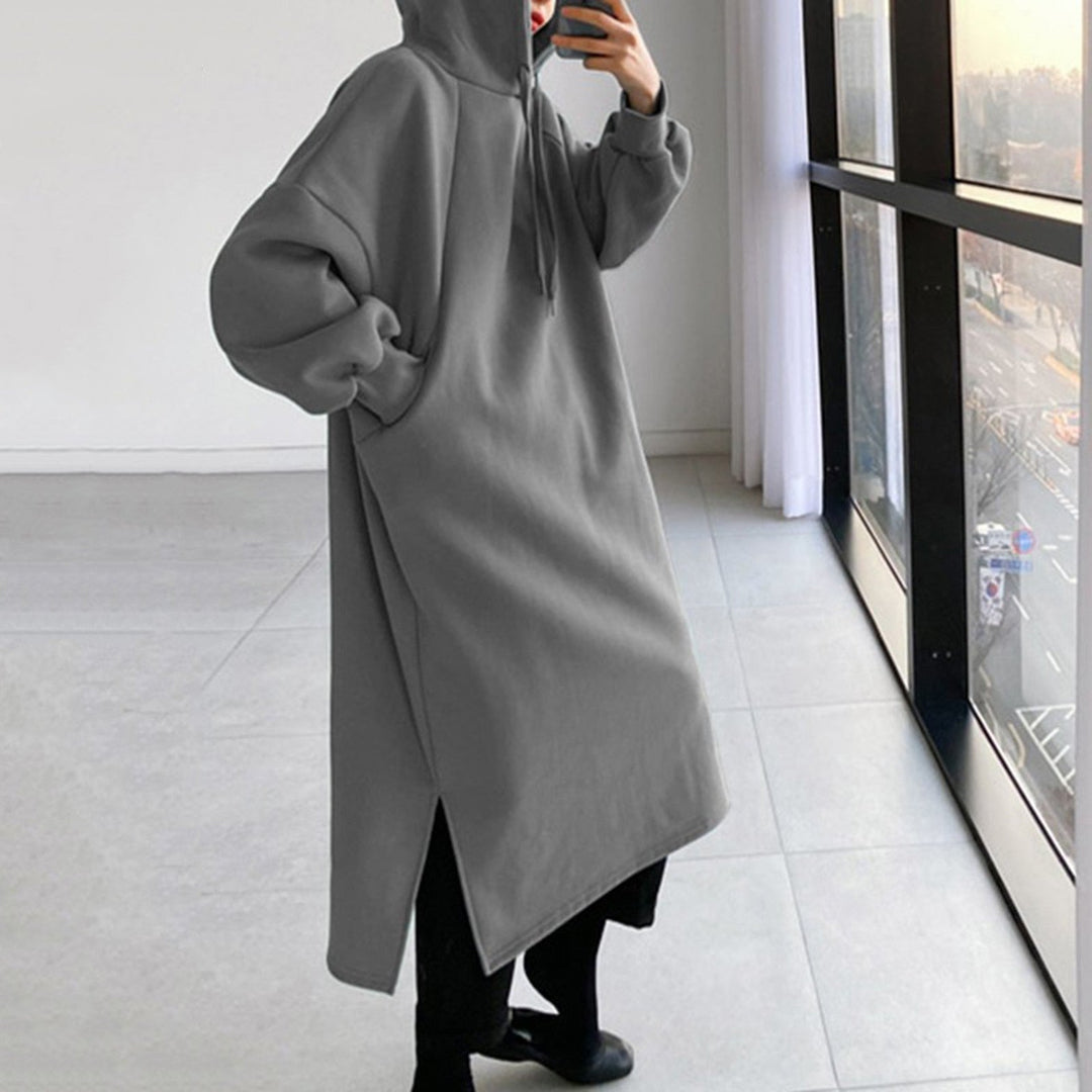 Drune | Lässiger Langärmeliger Hoodie Mit Kapuze