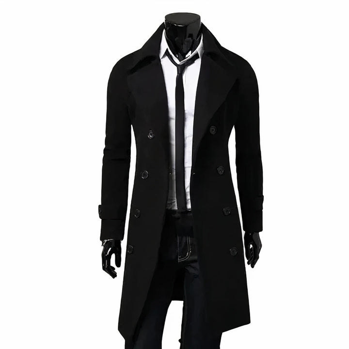 Drune | Herren Trenchcoat Im Britischen Stil