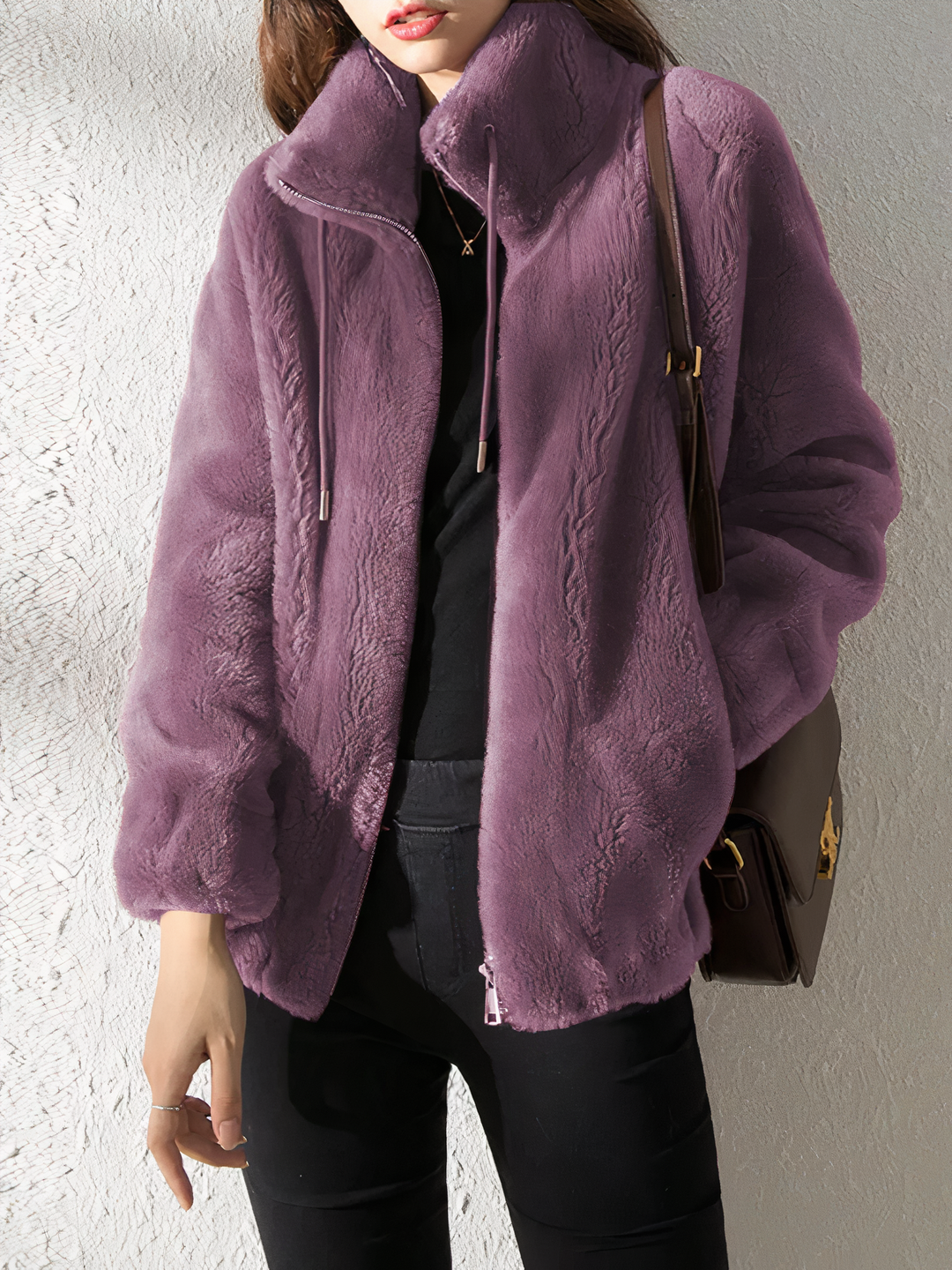 Drune | Luxuriöse Fleecejacke