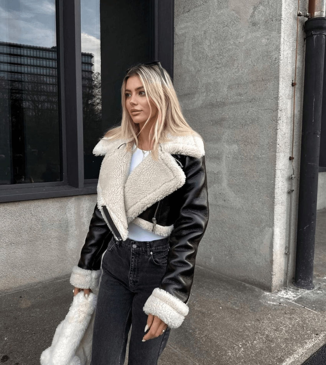 Drune | Elegante Leder für Frauen Linda