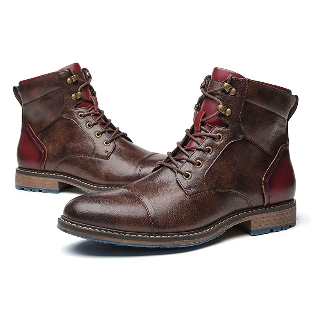 Drune | Klassische Oxford Lederstiefel Für Herren