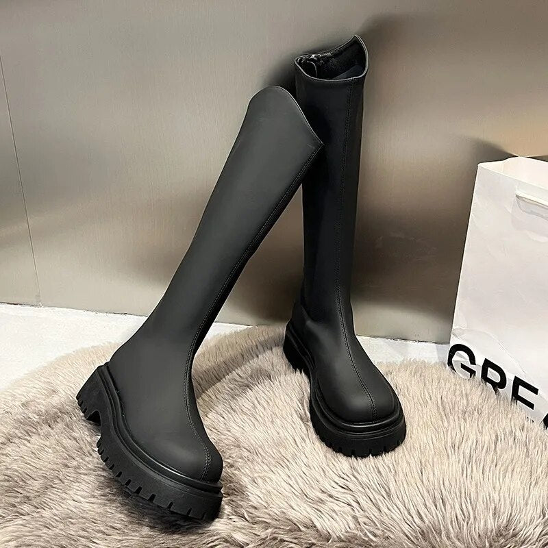 Drune | Lange Stiefel