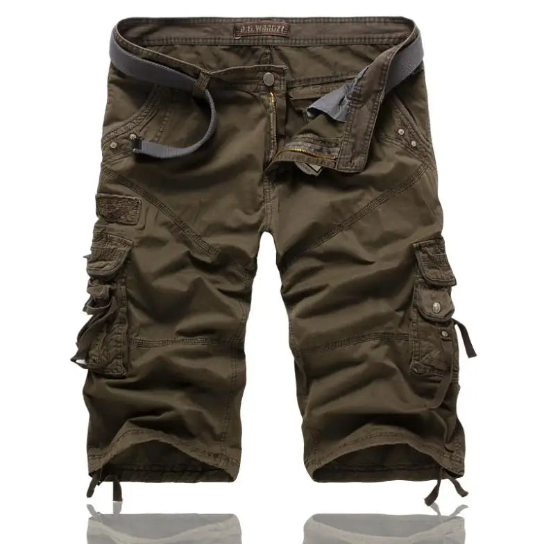 Drune | Männer Armee Cargo Shorts