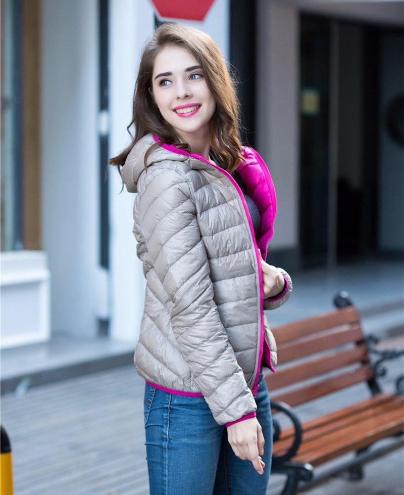 Drune | Harmonie umkehrbar Ultra Light Daunenjacke