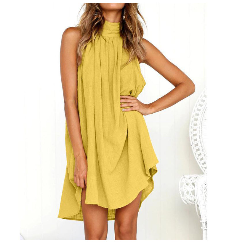 Drune | Elegantes halblanges Sommerkleid