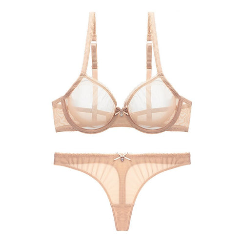Drune | Transparentes Lingerie-Set