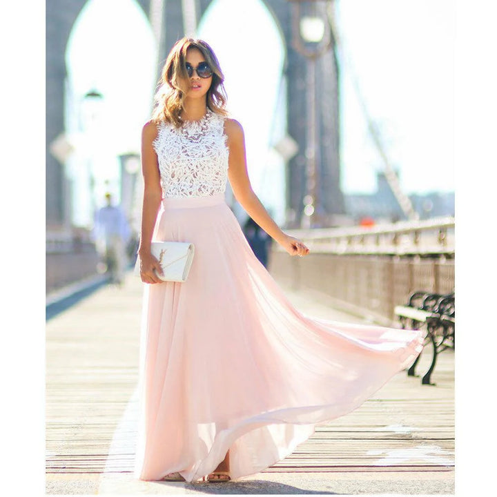 Drune | Elegantes Damenkleid Mit Spitze