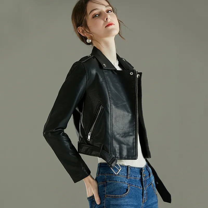 Drune | Leder Damenjacke